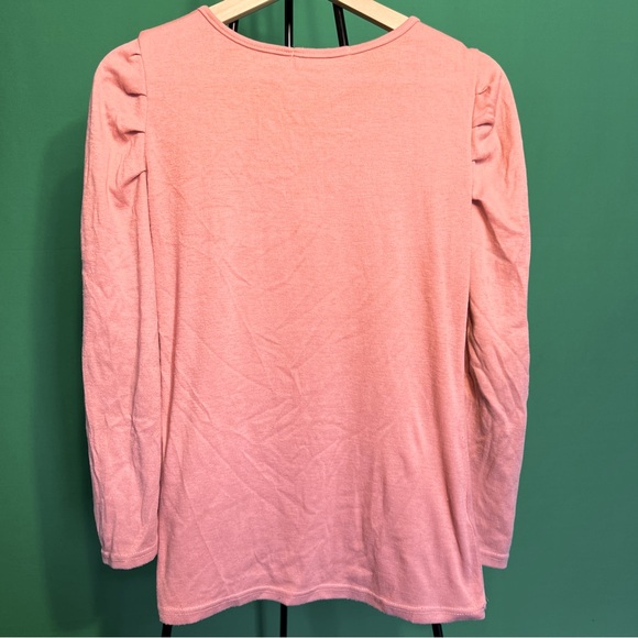 Size M/L Blouse Puffed Sleeve Stretchy Long Sleeve - Picture 8 of 8